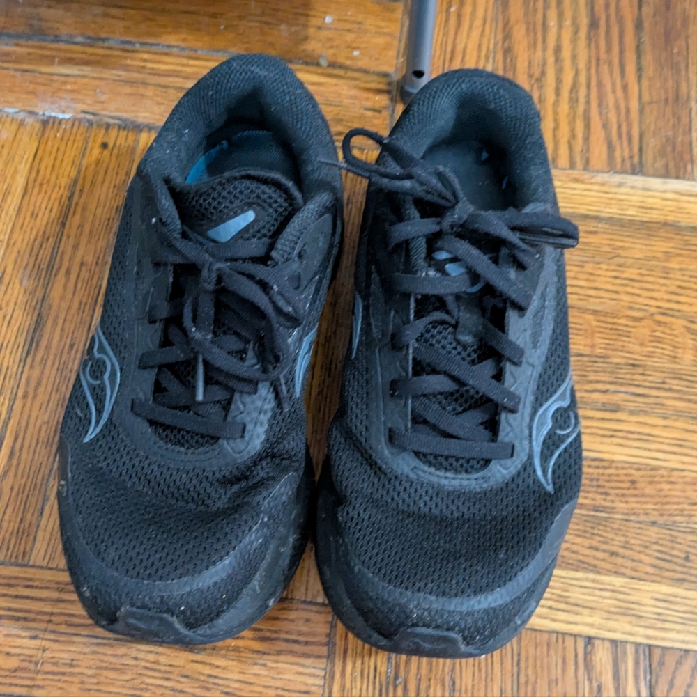 Saucony Black Athletic Sneakers